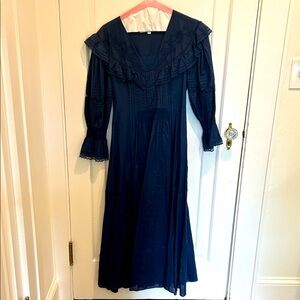 Hunter Bell Navy Maxi Dress